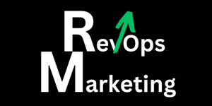 The RevOps Marketing LLC logo features a modern, minimalist design that reflects small businesses' efficiency and growth.