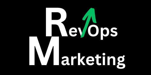 The RevOps Marketing LLC logo features a modern, minimalist design that reflects small businesses' efficiency and growth.